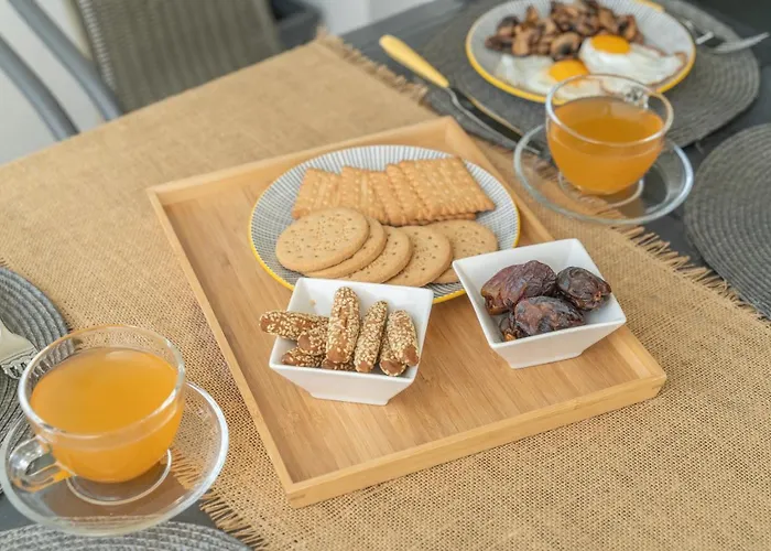 شقة Marvinas Seaside Apartments, Gaia & Hydor Jacuzzi Kremastí